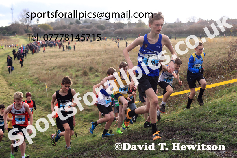 Boys Under-15s 2025 Start Fitness NEHL, Wrekenton, Gateshead, Sunday, November 23rd. Photo: David T. Hewitson/Sports for All Pics